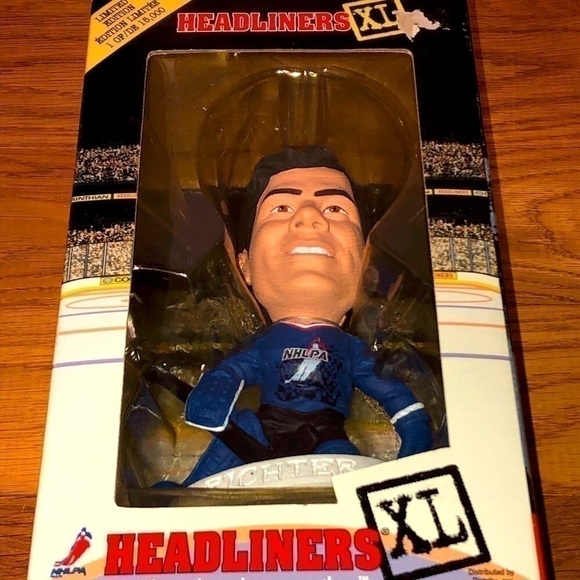 Nhlpa 1998 Headliners XL Limited Edition Mike Richter Sculpture Figure - Picture 1 of 3